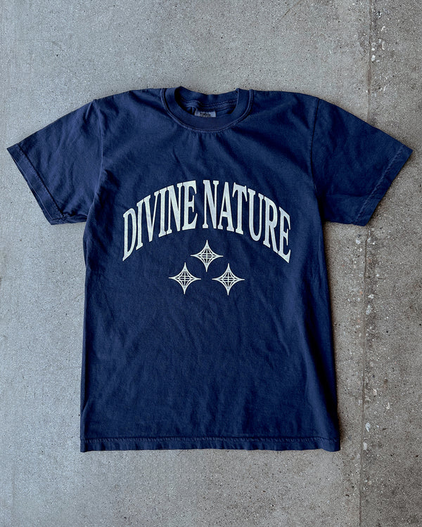 Divine Nature Deep Royal Unisex T-Shirt