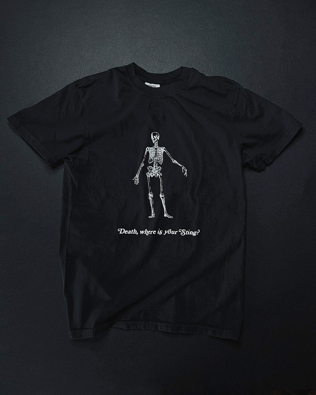 Death Where is Your Sting Black Unisex T-Shirt – Push Project